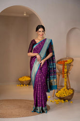 Chandrakala Zari Silk Saree - Keya Studio