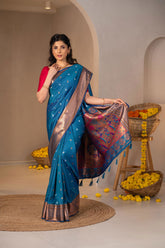 Chandrarekha Zari Silk Saree - Keya Studio