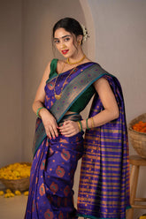 Mastani Zari Silk Saree - Keya Studio