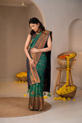 Varnam Zari Silk Saree - Keya Studio