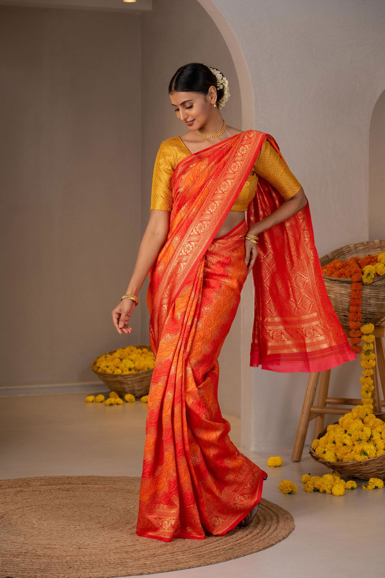 Varnika Leheriya Zari Silk Saree - Keya Studio