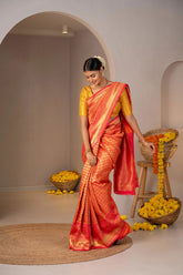 Varsha Zari Silk Saree - Keya Studio