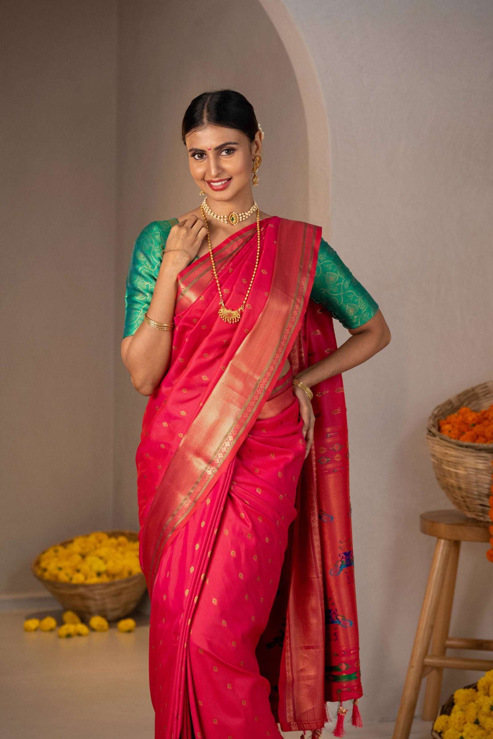 Kalarani Silk Saree - Keya Studio