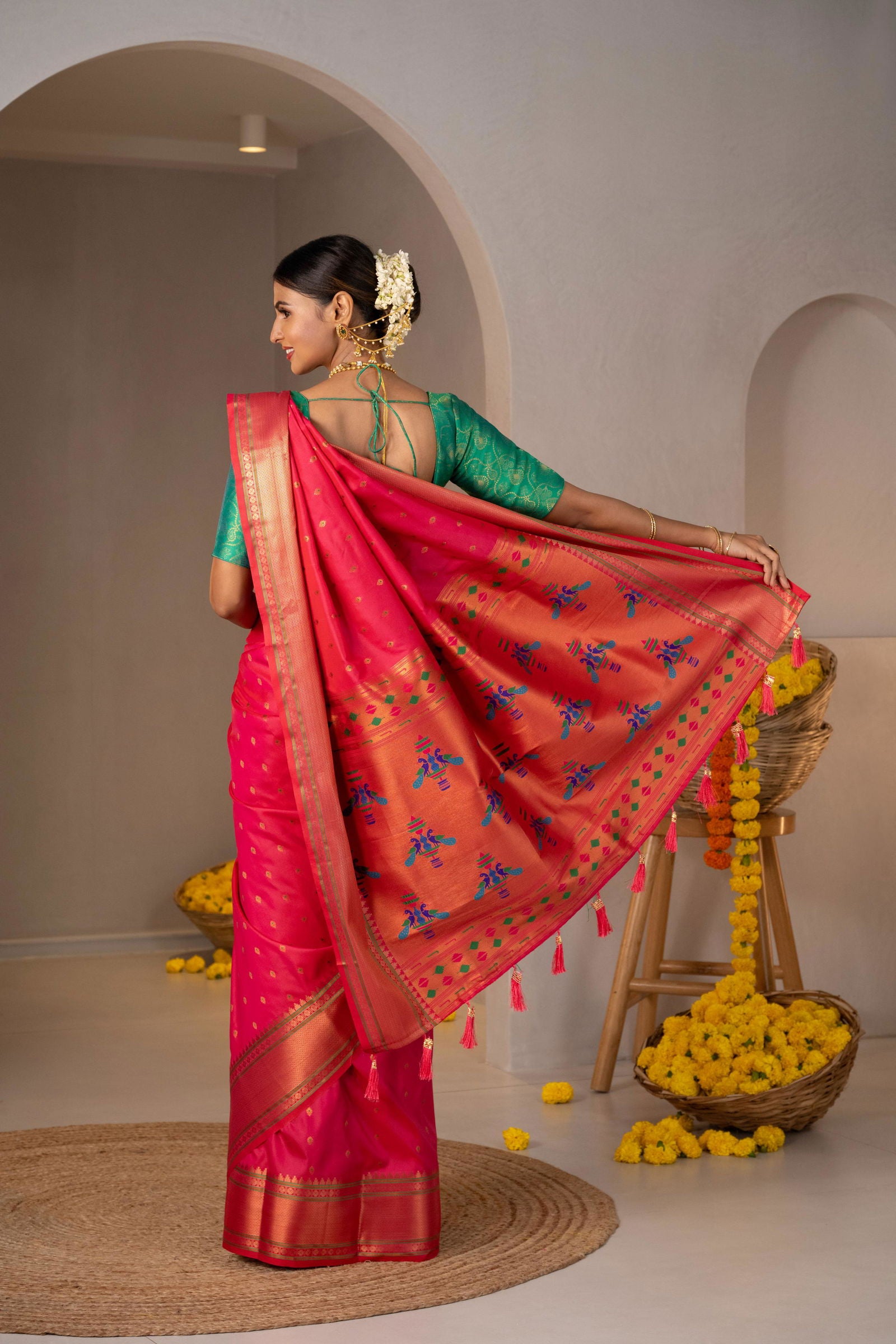 Kalarani Silk Saree - Keya Studio