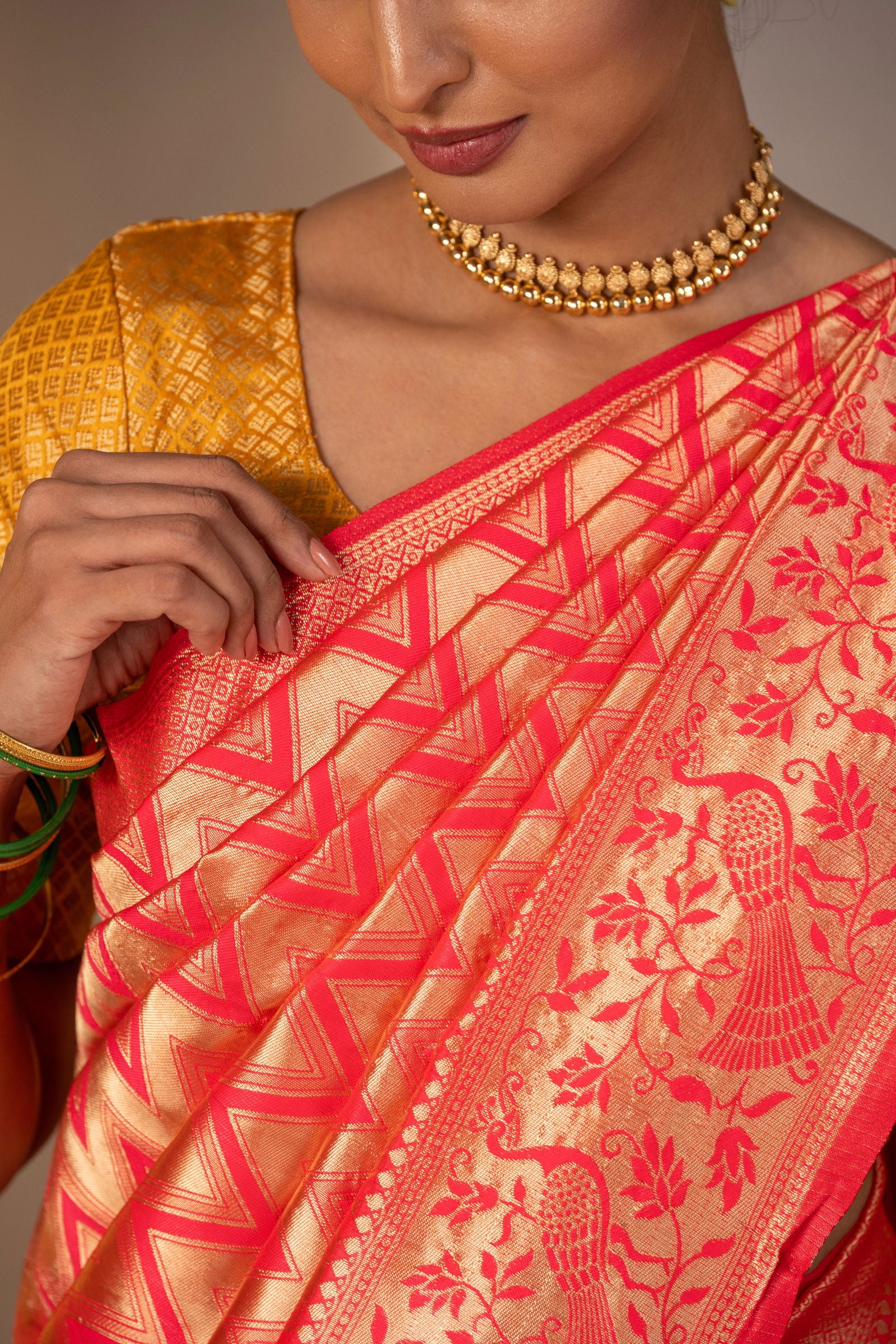 Mayurika Zari Silk Saree - Keya Studio