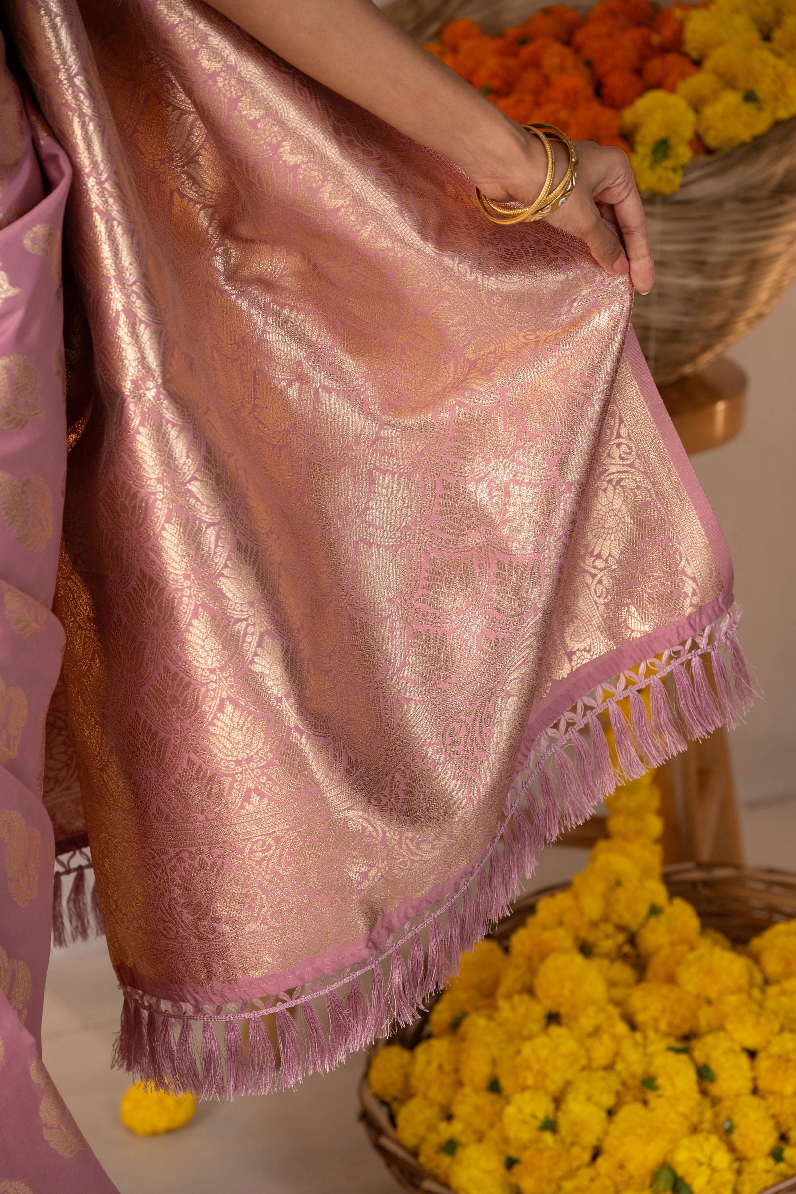 Shreevasini Zari Silk Saree - Keya Studio