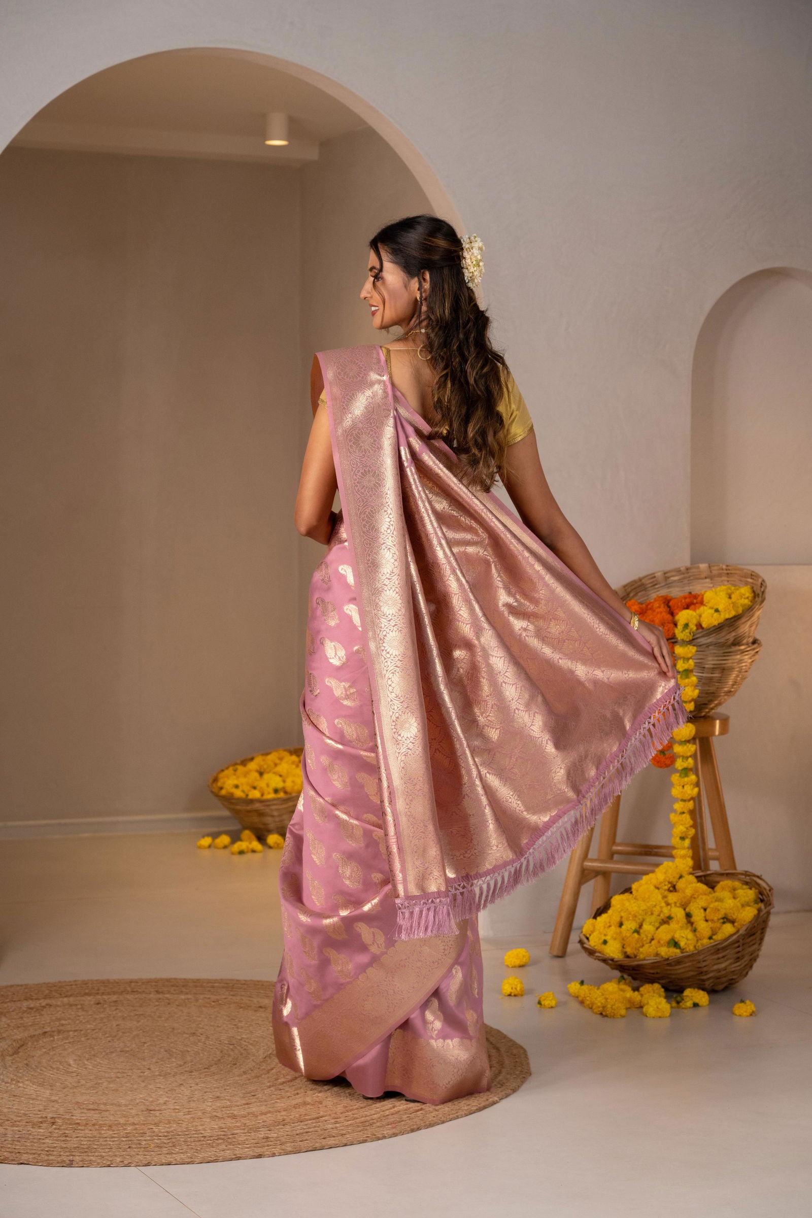 Shreevasini Zari Silk Saree - Keya Studio