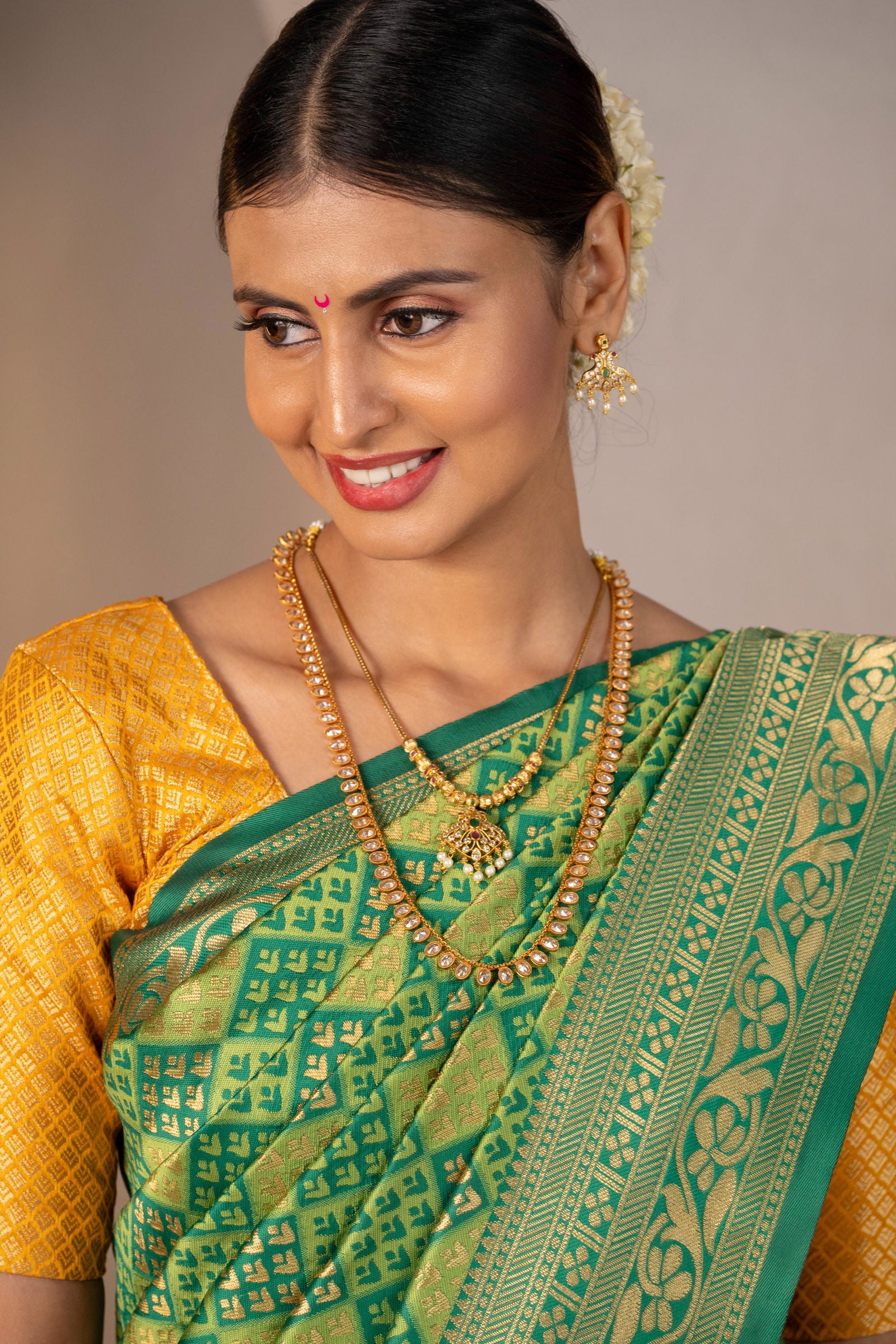 Vajra Valli Zari Silk Saree - Keya Studio