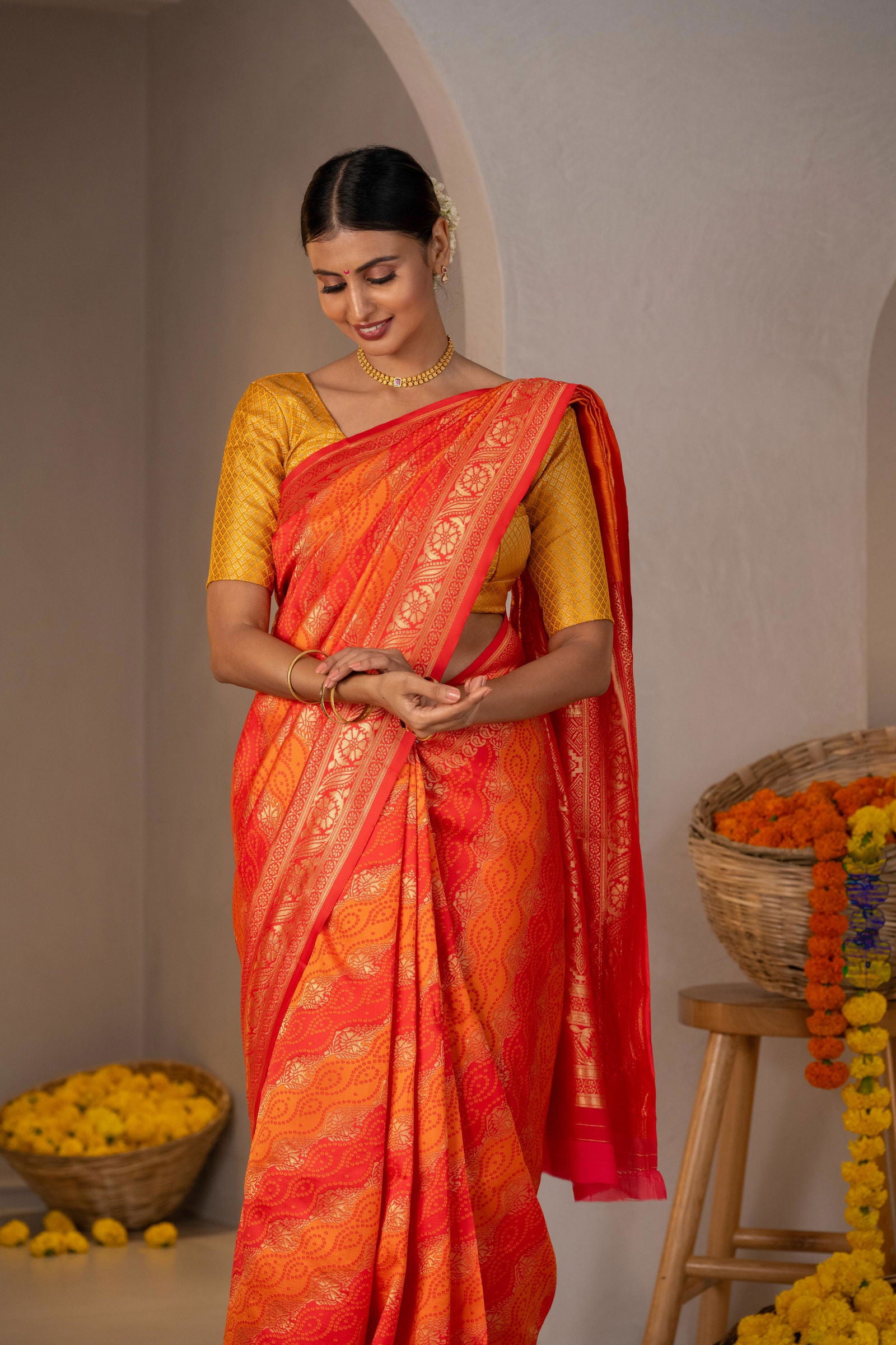 Varnika Leheriya Zari Silk Saree - Keya Studio