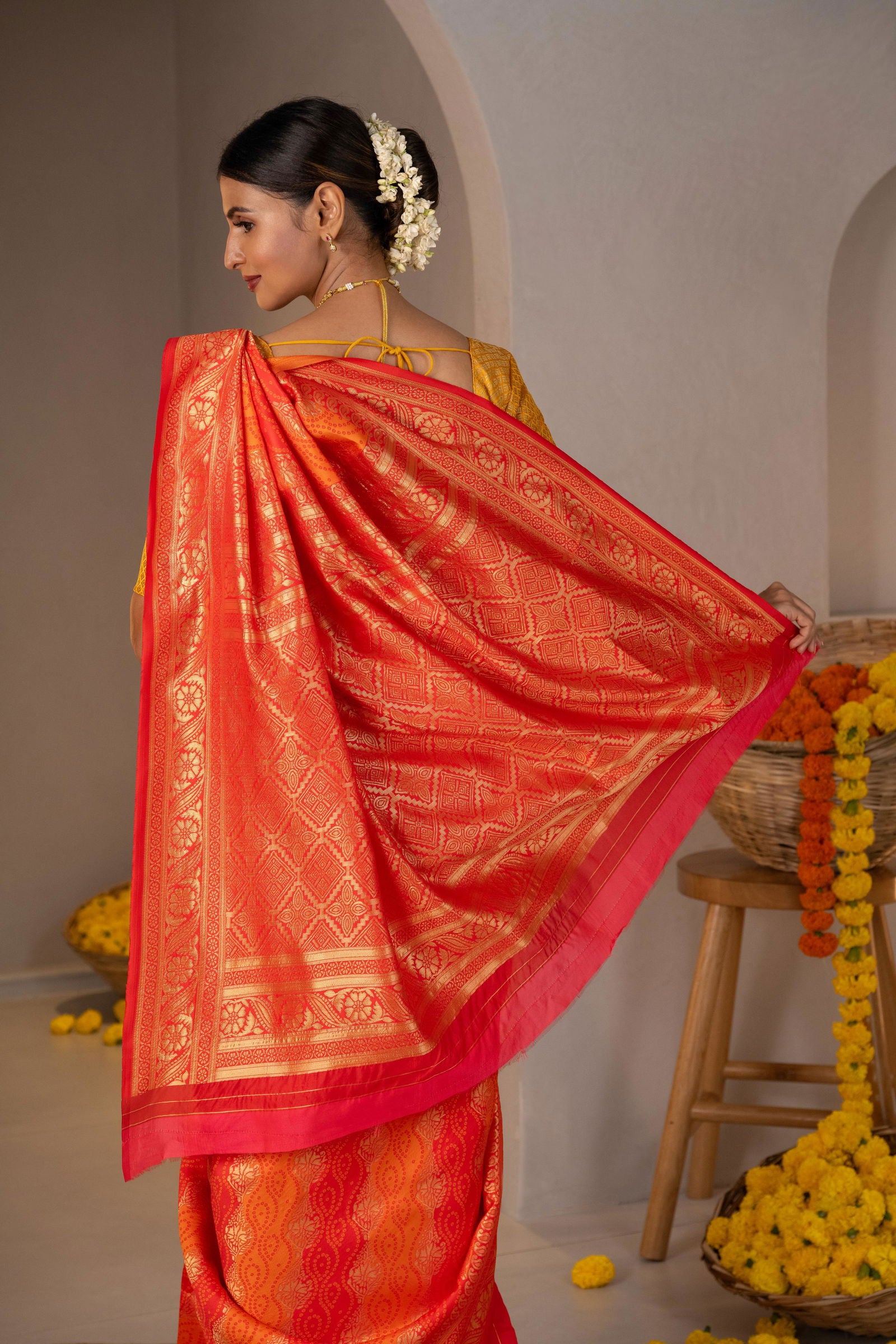 Varnika Leheriya Zari Silk Saree - Keya Studio