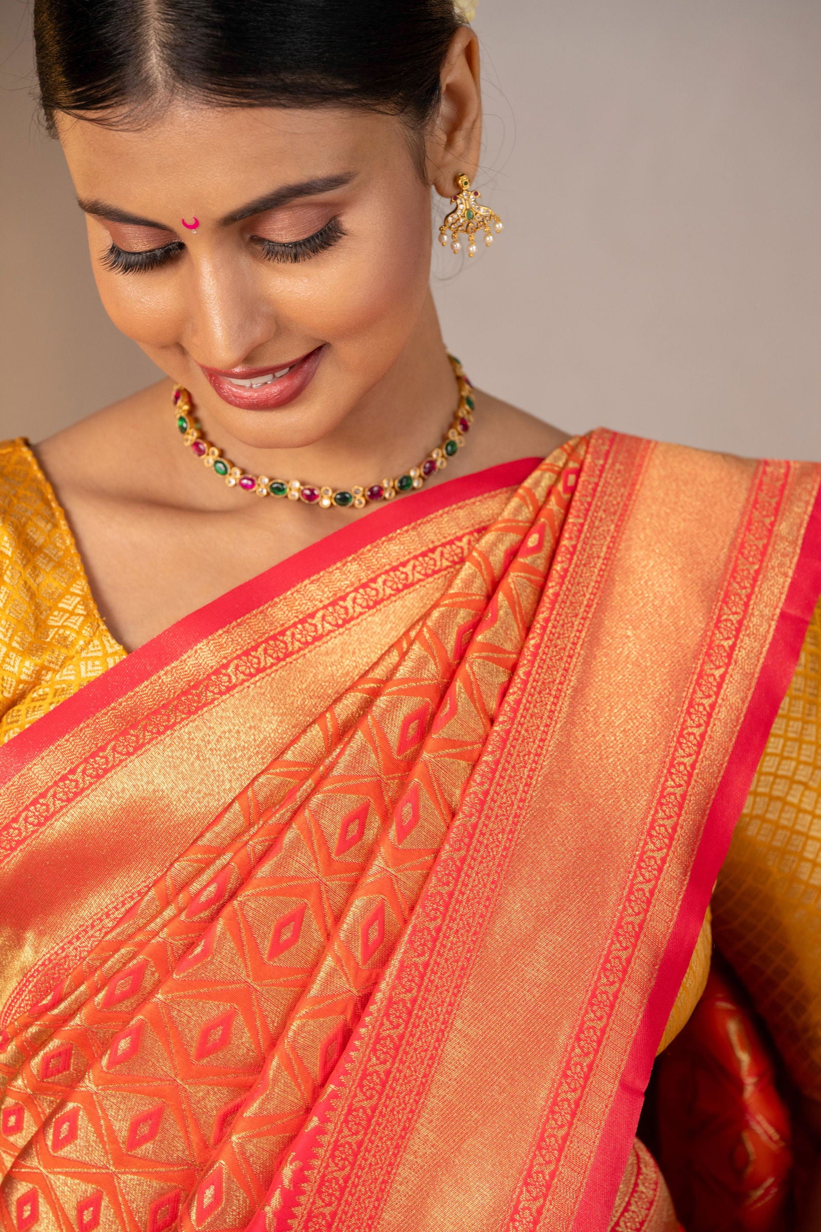 Varsha Zari Silk Saree - Keya Studio